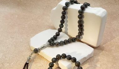 The Layl Midnight Masbaha | 33-Bead Matte Graphite Stone (10mm)