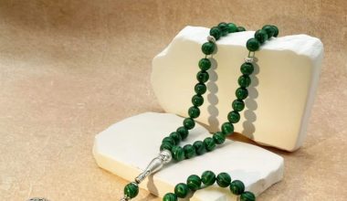 The Jannat Green Masbaha | 33-Bead Zebra Jasper (10mm)