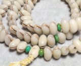 Premium "White Jade" Date Seed Tasbih (99 Beads) – Hand-Polished Natural Prayer Beads